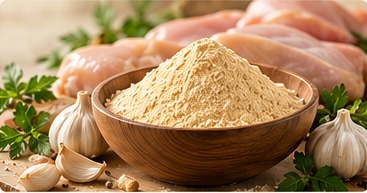 Conceptual food ingredient image for Chicken Powder 7548