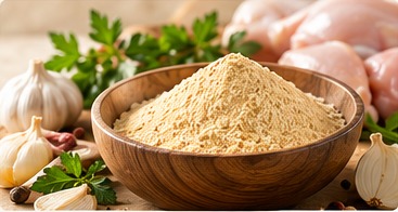 Conceptual food ingredient image for Chicken Seasoning Powder 7534